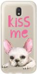 Lemontti Husa Lemontti Silicon Art Pug Kiss pentru Samsung Galaxy J5 2017 (LMSAJ530M28)