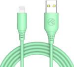 Tellur Cablu silicon Tellur USB la Lightning 3A 1m Verde (TLL155398)