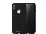 Meleovo Husa Meleovo Liquid Silicone Jacket Black pentru Apple iPhone X / XS (MLVSJIPHXBK)
