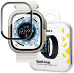 Wozinsky Accesoriu smartwatch Wozinsky Tempered Glass 9H compatibila cu Apple Watch Ultra 49mm Black (9145576274569)