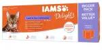 Iams Delights Land & Sea Multipack válogatás aszpikban 48x85g