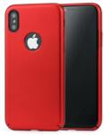Meleovo Husa Meleovo 360 Shield Red pentru Apple iPhone X / XS (MLVSHIPHXRD)