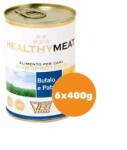 Healthy Meat bivaly 95% monoproteines paté, burgonyával felnőtt kutyáknak 6x400g