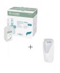 Lucart Pachet rezerva sapun spuma essential 1000 ml, Lucart, 6 bucati + cadou un Dispenser sapun lichid range 1000 alb, Lucart PCKLU89113000
