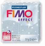 FIMO Gyurma, 57 g, égethető, FIMO Effect, csillámos ezüst (FM8020812) (8010-812)