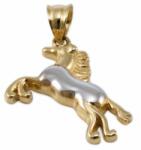 Ékszershop Bicolor lovas arany medál (1211580)