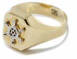 Ékszershop Bicolor hajókerekes arany pecsétgyűrű (1209074)