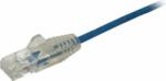 StarTech UTP CAT6 Slim Patch kábel 2.5m Kék (N6PAT250CMBLS)