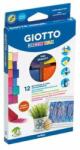 GIOTTO Marokkréta tégla formájú giotto decor wax 12 db/doboz, vegyes színek (442000) - pepita