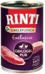 RINTI RINTI Singlefleisch Exclusive 6 x 400 g - Pasăre pur