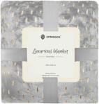 Springos meleg pléd, 200x220 cm - Szürke (HA7306)