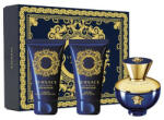 Versace - Set cadou Versace Dylan Blue, Femei, 50ml Apa de Parfum, 50 ml Gel de Dus, 50 ml Lotiune de Corp Femei - hiris