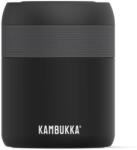 KAMBUKKA Recipient Thermos BORA 600 ml, negru mat, oțel inoxidabil, Kambukka
