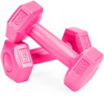 ModernHome 2 db-os fitness kézisúlyzó készlet 2x 0, 5 kg, rózsaszín
