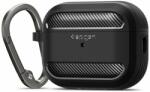  Spigen Rugged Armor AirPods Pro 2 tartó - Apple AirPods Pro 2 tok fekete matt - tokgalaxis