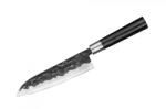 Samura Cutit santoku Samura Black Smith, otel carbon, HRC 58, lama 18 cm