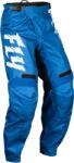 FLY Racing Pantaloni de motocros pentru copii FLY Racing F-16 2024 albastru și alb (AIM174-0026)
