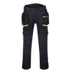Portwest DX4 lengőzsebes nadrág rövidített kivitel - 5 cm(fekete 33/M) (DX440BKS33)