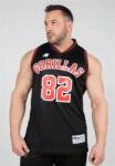 Gorilla Wear - San Mateo Jersey Tank Top - Black/red - Férfi Trikó- Fekete/piros