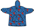 Aymax Pókember Blue belebújós plüss polár pulóver, poncsó (AYM073041)