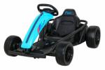  Kart electric FX1 Drift Master, roti spuma EVA, 2 motoare, functie drift, albastru