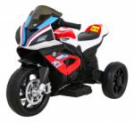  Motocicleta electrica BMW, sport, 12V/4, 5Ah, roti plastic, lumina LED, scaun piele, muzica, greutate suportata 30 kg, rosu