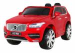  Masinuta electrica Volvo XC90, roti spuma EVA, 2 motoare, Bluetooth, rosu