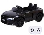 ProCart Masina electrica pentru copii, Audi R8, telecomanda, scaune piele ecologica, neagra
