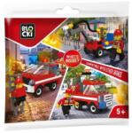  Set constructie autospeciala pompieri, Blocki My Fire Brigade, varsta 5 ani
