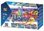  Set constructii Blocki My Police, Turn control Politia navala, 57 piese