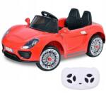 ProCart Masina electrica pentru copii, Porsche decapotabila, telecomanda, rosie