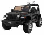  Masinuta electrica Jeep Wrangler Rubicon, off road, 12V, 2 scaune, roti spuma EVA, lumini LED, radio, 126x70x80cm