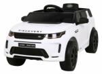  Masinuta electrica Land Rover, 2 motoare, Bluetooth, roti aditionale, alb