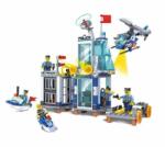  Set joc interactiv inchisoare, 78 blocuri de constructii, 2 figurine, My Police
