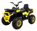  ATV electric Quad Sport Run 4x4, 12V, roti EVA, butoane sonore volan, MP3, faruri LED, START, 107x71x71cm