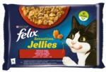 FELIX Sensations Jellies- marhahússal és csirkével aszpikban (4 x 85 g)