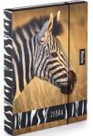 KARTON P+P Füzetbox A4-es Jumbo Zebra