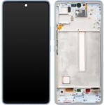 Samsung Piese si componente Display - Touchscreen Samsung Galaxy A53 5G A536, Cu Rama, Albastru, Service Pack GH82-28024C (GH97-28025C) - pcone