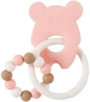 NATTOU Teether Lapidou jucărie pentru dentiție Pink 4 m+ 1 buc