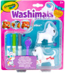 Crayola Set creativ, Animăluţe care pot fi spălate, căţeluşi, Crayola Washimals (74 7252)