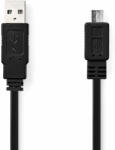 Nedis USB kábel | USB 2.0 | USB-A Dugasz | USB Micro-B Dugasz | 480 Mbp (CCGP60505BK10)