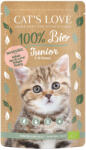CAT’S LOVE Cat's Love Pachet economic Bio 24 x 100 g - Junior Pasăre