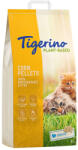  Tigerino Tigerino Plant-Based Porumb Așternut pentru pisici - Sensitive, fără parfum 2 x 14 l