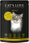 CAT’S LOVE Cat's Love 12 x 85 g - Vițel & curcan