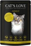 CAT’S LOVE Cat's Love Pachet economic 24 x 85 g - Vițel & curcan