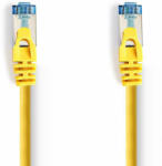 Nedis CCGP85320YE100 hálózati kábel Sárga 10 m Cat6a SF/UTP (S-FTP) (CCGP85320YE100)