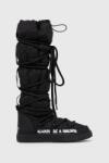 Inuikii cizme de iarna Puffer Print High culoarea negru, 75107-232 9BYX-OBD2CT_99X
