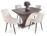  Enzo asztal Kitty székkel - 4 személyes étkezőgarnitúra