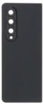  tel-szalk-19296951098 Samsung Galaxy Z Fold4 Fekete Akkufedél hátlap - kamera lencse burkolati elem ragasztóval (tel-szalk-19296951098)
