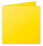 Clairefontaine Levélpapír Clairefontaine Pollen 13.5x13.5 cm dupla napsárga (2823) - papir-bolt